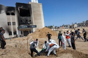 الازهر: گورهای جمعی غزه وحشی‌گری رژیم صهیونیستی را نشان داد