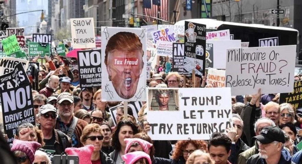 نشنالاینترست: آمریکا در مسیر انقلاب یا جنگ داخلی است