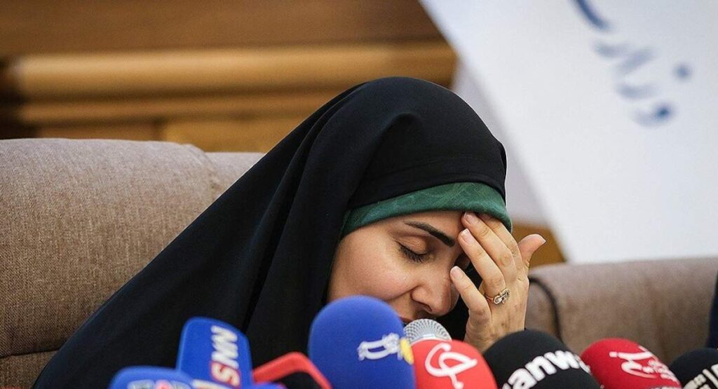 خانم وزیر! دروازه نفس را گل بگیرید