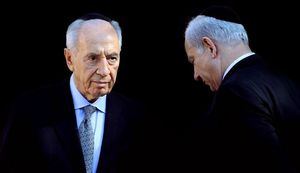 وقتی شیمون پرز به دولت و کشور فلسطین سوگند وفاداری خورد!