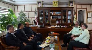 گرامیداشت روز نیروی انتظامی با حضور مدیرکل بنیاد شهید تهران بزرگ