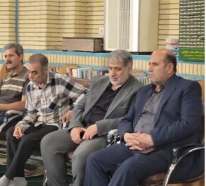 “حضور مدیرکل بنیاد شهید تهران بزرگ در مراسم ترحیم پدر گرانقدر شهیدان افشاریان”