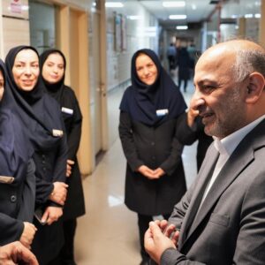 مدیرعامل بیمه دی به مناسبت روز پرستار از پرستاران بیمارستان شهید مصطفی خمینی تجلیل کرد