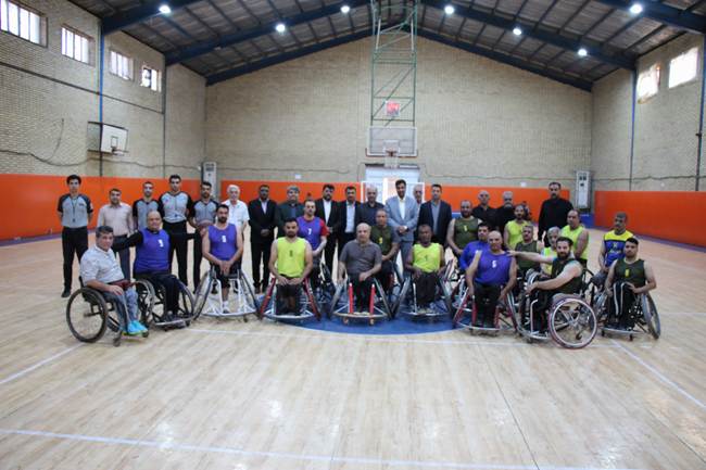 مسابقات بسکتبال با ویلچر جانبازان و توانیابان خوزستان برگزار شد؛ نمایش اراده و نشاط ایثارگران