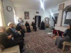 دیدار مدیرکل بنیاد شهید خراسان رضوی با فرزند شهید دروهی