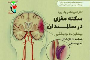برگزاری وبینار آموزشی با عنوان«سکته مغزی در سالمندان