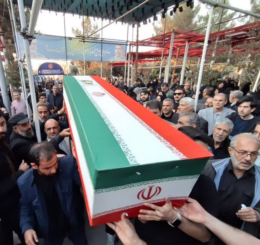 برگزاری مراسم تشییع جانباز شهید دکتر مرتضی رضیعی