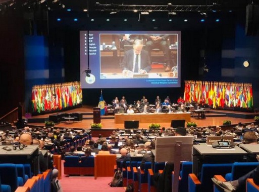 برگزاری اولین روز سی‌اُمین کنفرانس دولت‌های عضو سازمان منع سلاح‌های شیمیایی در لاهه هلند