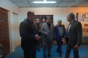 «نمایشگاه هنری «مشق‌های ناتمام» در موزه مرکزی شهدا افتتاح شد»