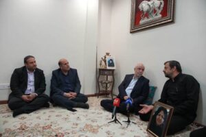 تجلیل رییس بنیاد شهید و امور ایثارگران از خانواده «شهیده اعظم میرزایی»