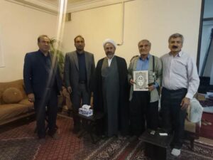 دیدار نماینده ولی فقیه در ایلام با جانباز سرافراز نادر رستمی