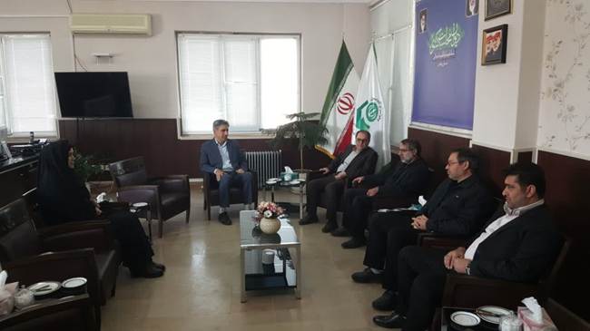 دیدار مدیرکل بنیاد شهید زنجان با سرپرست جدید دیوان محاسبات استان