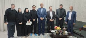 «دیدار استاندار کرمانشاه با خانواده شهید احمد محمدی»