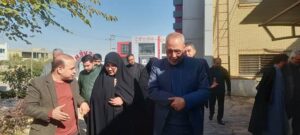 بازدید صدیقه خدیوی از واحدهای تولیدی مشهد برای ارتقای اشتغال ایثارگران