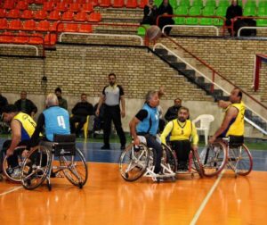 برگزاری آیین اختتامیه مسابقات بسکتبال با ویلچر ایثارگران سراسر کشور