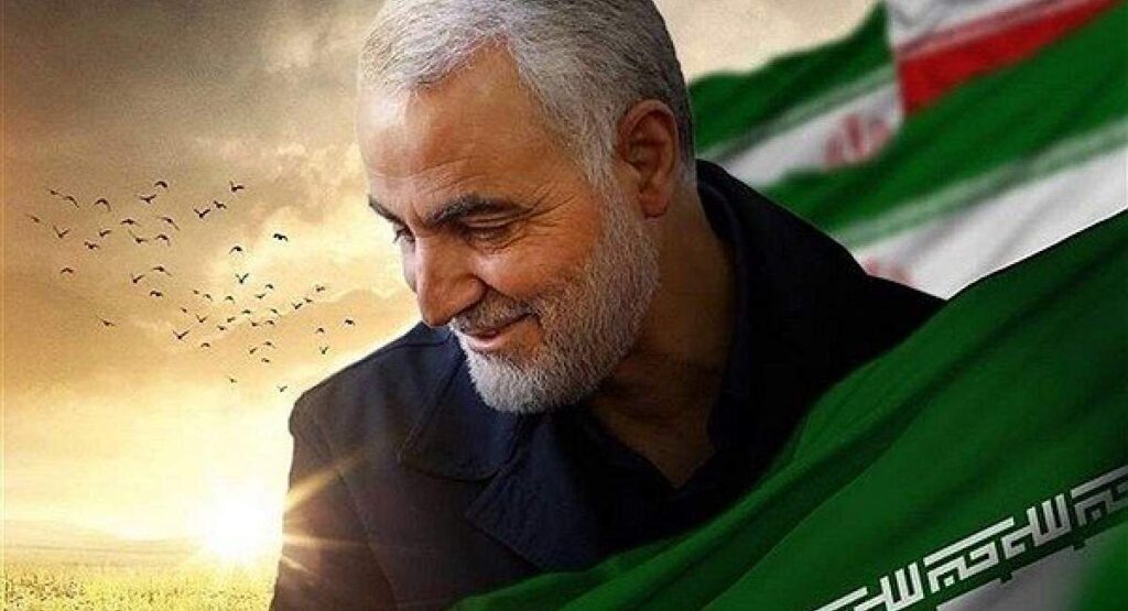 دستخط حاج قاسم سلیمانی در مورد مقابله با دشمنان ایران