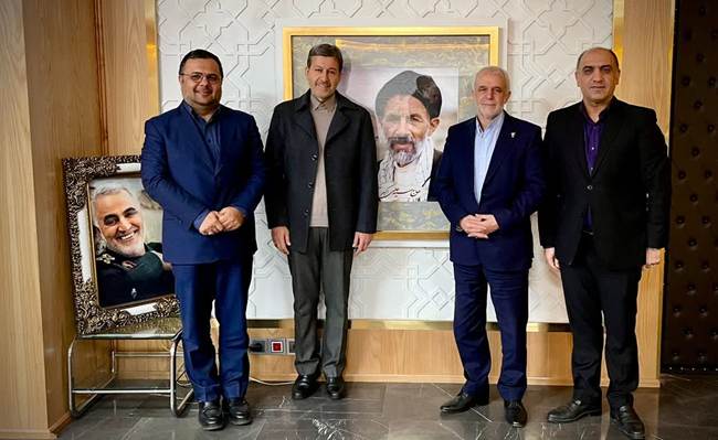 دیدار معاون رئیس‌جمهور و رئیس بنیاد شهید و امور ایثارگران با استاندار اصفهان