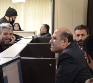 دیدار چهره‌به‌چهره عباسعلی رضایی با جامعه ایثارگری در مرکز هاتف