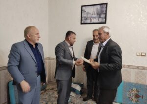 تجلیل مدیرکل بنیاد شهید و امور ایثارگران استان لرستان از جانباز سرافراز «محمد محمودی»