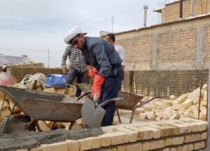 شهادت طلبه‌ای که خانه‌های محرومان  را می‌ساخت