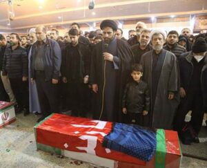 مراسم تدفین باشکوه شهدای جنایات عناصر آمریکایی، اسرائیلی در گلزار بهشت زهرا (س) تهران