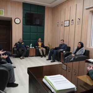 برگزاری نشست رییس هیات مدیره بیمه دی و مدیران بنیاد شهید قزوین