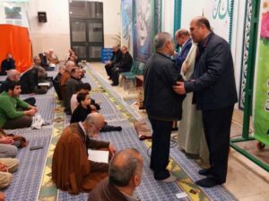 برگزاری آیین تجلیل از پدران معظم شهدا با عنوان «شکوه ایمان» در جمع معتکفان و با حضور عباسعلی رضایی