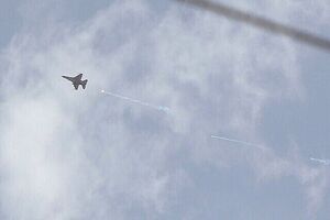 تحرکات گسترده هوایی رژیم صهیونیستی بر فراز جنوب سوریه