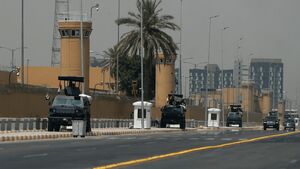 انفجار کنترل‌شده در مرکز حمایت دیپلماتیک آمریکا در بغداد