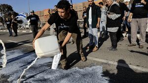 اعتصاب دامداران اسرائیلی در اعتراض به کابینه نتانیاهو