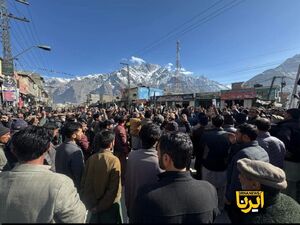 تجمع حامیان ایران در پاکستان علیه تجاوزگری آمریکا و اسرائیل