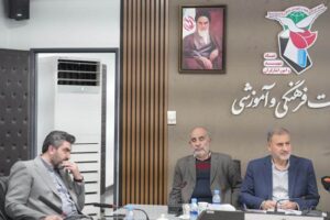 برگزاری نشست معاون فرهنگی و آموزشی بنیاد شهید با خادمیاران امام رضا(ع)