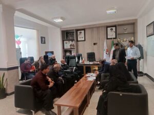 برگزاری برنامه ملاقات مردمی جامعه ایثارگران با مدیرکل بنیاد شهید و امور ایثارگران استان ایلام