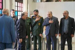 برگزاری آیین چهلم شهدای وطن و مدافعان امنیت در گلستان شهدای اصفهان