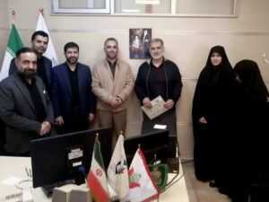 انتصاب نبی‌زاده به عنوان سرپرست رئیس بنیاد شهید و امور ایثارگران منطقه ۵ و ۲۲ تهران بزرگ