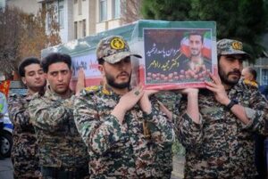 مراسم تشییع پیکر مطهر سروان پاسدار شهید «دکتر مجید رادمهر» برگزار شد