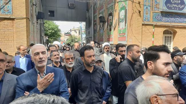 برگزاری مراسم تشییع پدر دو شهید دوران دفاع مقدس در قم