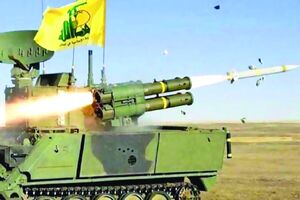 انهدام خودرو زرهی نمر صهیونیست‌ها با موشک هدایت شونده