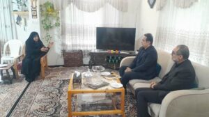 تجلیل مدیرکل بنیاد مازندران از دو خانواده شهید حملات تروریستی آمریکایی صهیونی