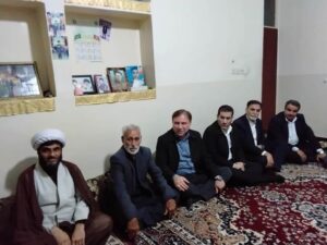 تجلیل استاندار بوشهر و مدیرکل بنیاد شهید از دو خانواده شهید جنگ اقتدار رمضان در دشتستان