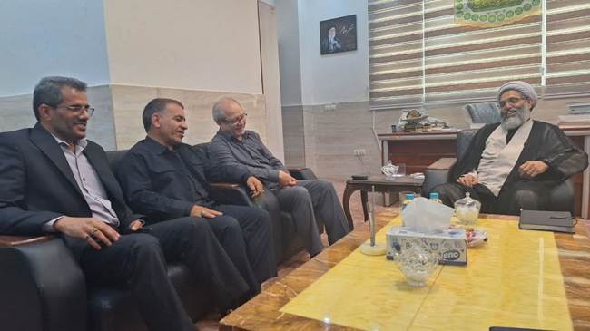 نشست مدیرکل بنیاد هرمزگان با مسئولان قشم درباره مسائل جامعه ایثارگری