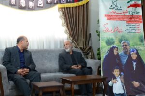 تجلیل مدیرکل بنیاد شهید و امور ایثارگران تهران بزرگ از والدین معزز شهیدان شادکامی