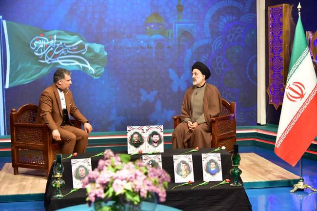 نماینده ولی‌فقیه در بنیاد شهید و امور ایثارگران،مهمان برنامه زنده «نگین هشتم»