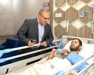 مرکز جامع پیگیری امور درمانی مجروحان جنگ رمضان در بیمارستان ساسان راه اندازی شد