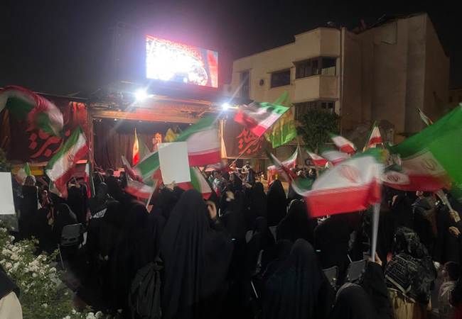 شصتمین موج تجمعات خیابانی در میدان بهارستان