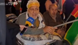حضور جانبازان ویلچرنشین‌ در میدان