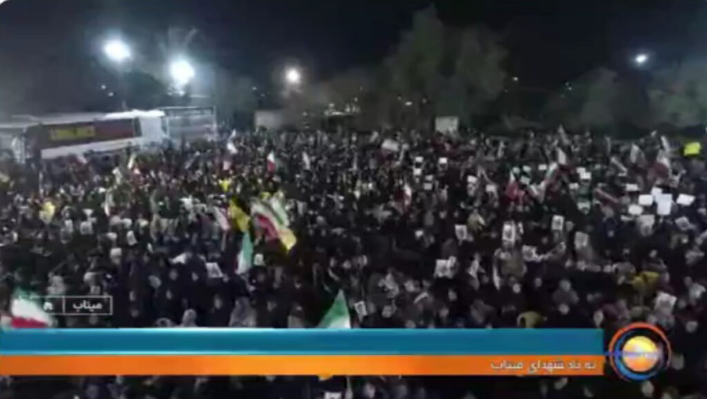 مراسم یادبود شهدای میناب با حضور معاون فرهنگی و آموزشی بنیاد شهید و امور ایثارگران
