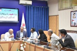 مدیرکل بنیاد شهید و امور ایثارگران لرستان با خانواده‌های معزز شهدا و ایثارگران