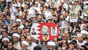 سرکوب مخالفان جنگ آمریکا علیه ایران در بحرین