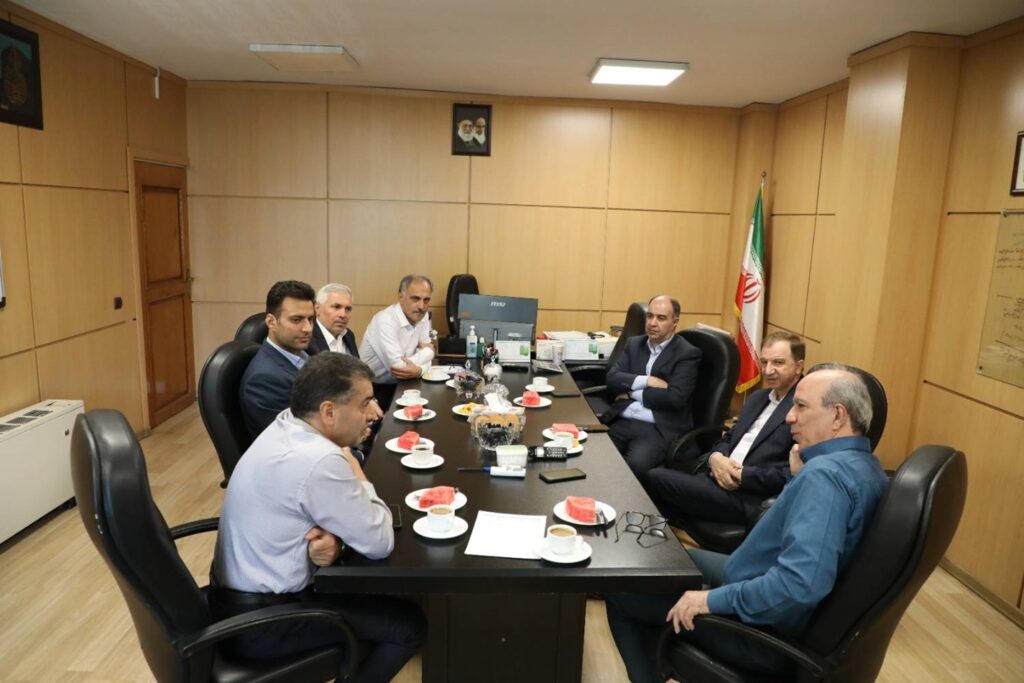 دیدار مدیرعامل بانک دی با مدیران شرکت متد